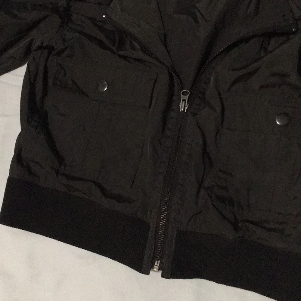 Black bomber jacket - Picture 2 of 4
